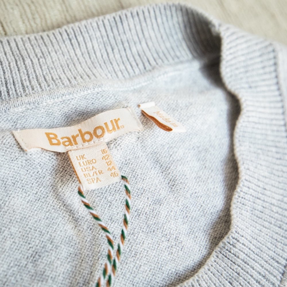 NWT Barbour Women's Mari Crew Sweater - Picture 7 of 11